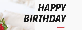 HAPPY BIRTHDAY