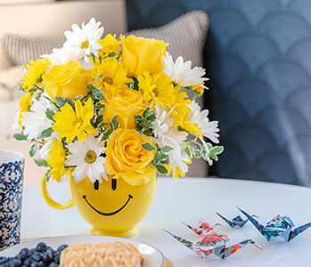 Teleflora's Be Happy® Bouquet with Roses