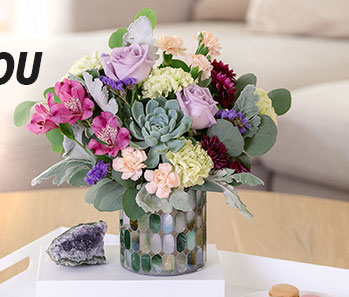 Teleflora's Marvelous Mosaic Bouquet