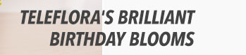Teleflora's Brilliant Birthday Blooms