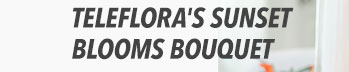 Teleflora's Sunset Blooms Bouquet
