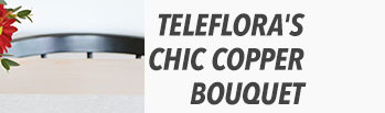 Teleflora's Chic Copper Bouquet