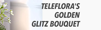 Teleflora's Golden Glitz Bouquet