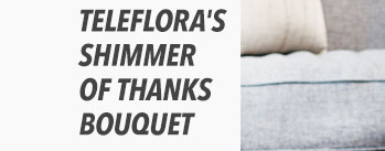 Teleflora's Shimmer Of Thanks Bouquet