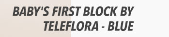 Baby's First Block by Teleflora - Blue
