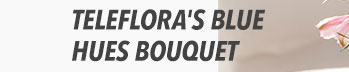 Teleflora's Blue Hues Bouquet