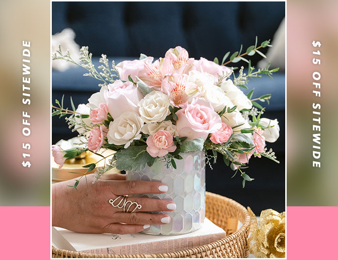 Teleflora's Rosy Skies Bouquet