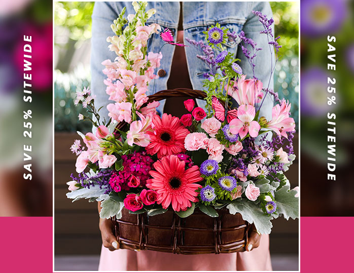 Country Basket Blooms