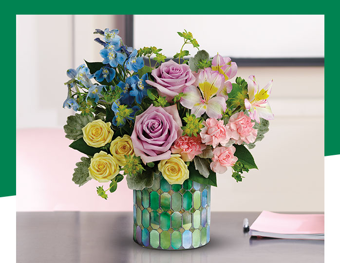 Teleflora's Stained Glass Blooms Bouquet