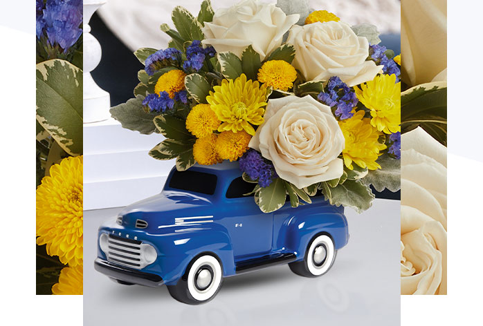 Teleflora's Dreaming of Ford Bouquet