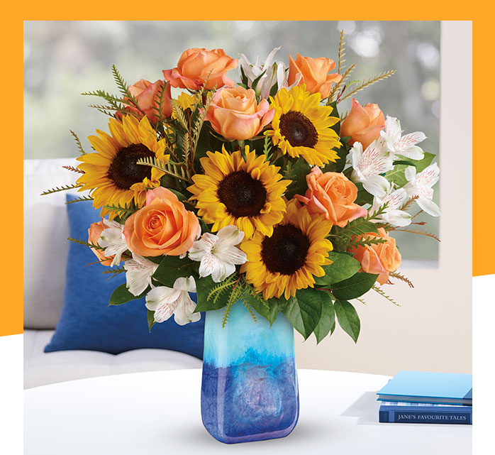 Teleflora's Sunflower Beauty Bouquet