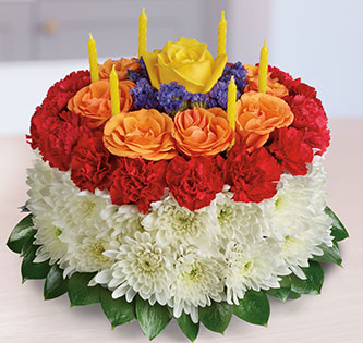 Your Wish Is Granted Birthday Cake Bouquet