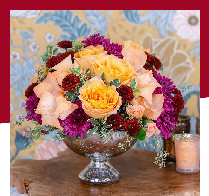 Teleflora's Elegant Traditions Centerpiece