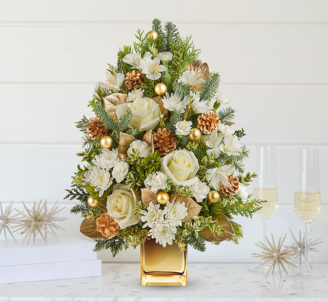 Teleflora's Luxe Winter Tree