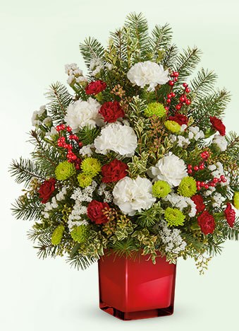 Teleflora's Snowman Surprise Tree