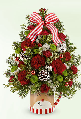 Jolly Candy Cane Bouquet