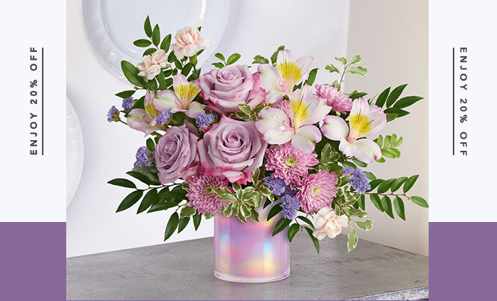 Teleflora's Shimmering Spring Bouquet