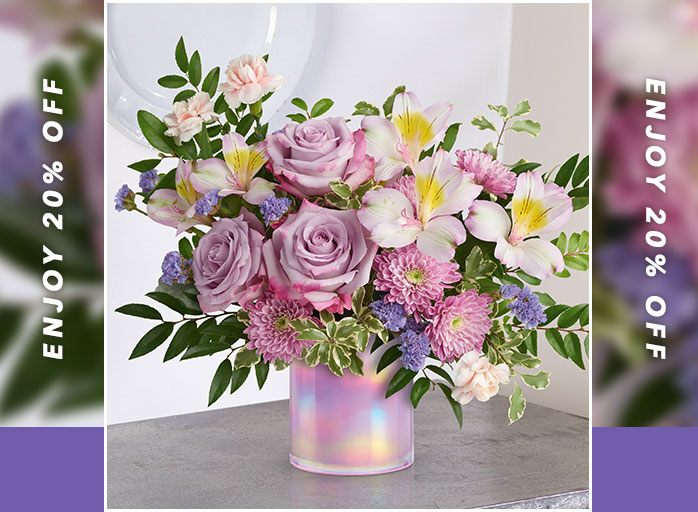 Teleflora's Shimmering Spring <br>Bouquet