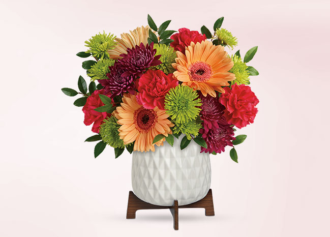 Teleflora's Mid Mod Brights Bouquet