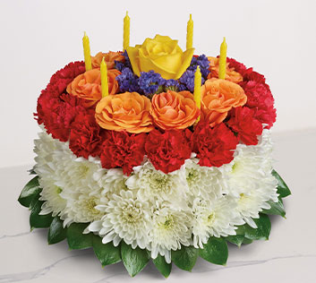 Your Wish Is Granted Birthday Cake Bouquet