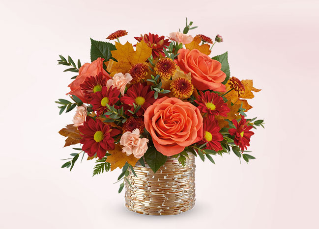 Teleflora's Chic Copper Bouquet