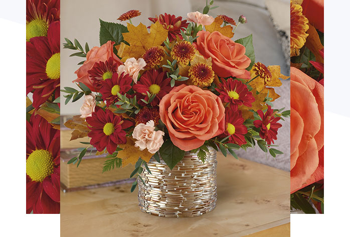 Teleflora's Chic Copper Bouquet