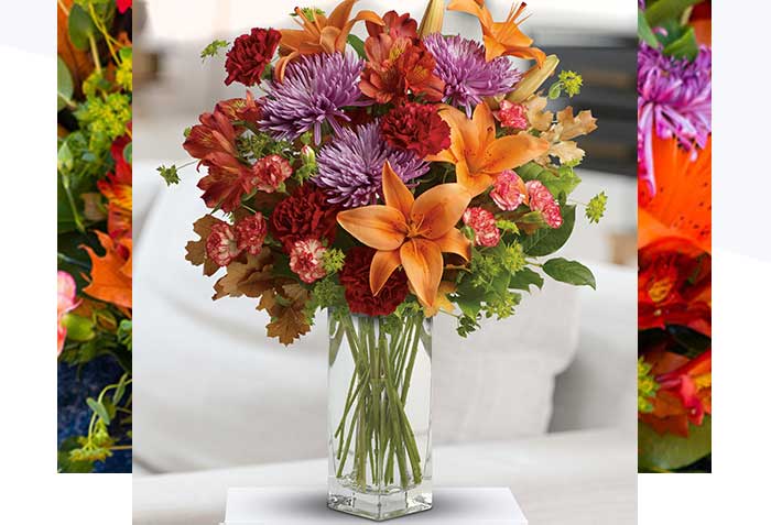 Teleflora's Fall Brights Bouquet