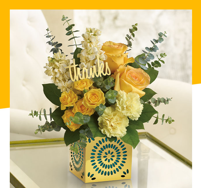Teleflora's Shimmer Of Thanks Bouquet