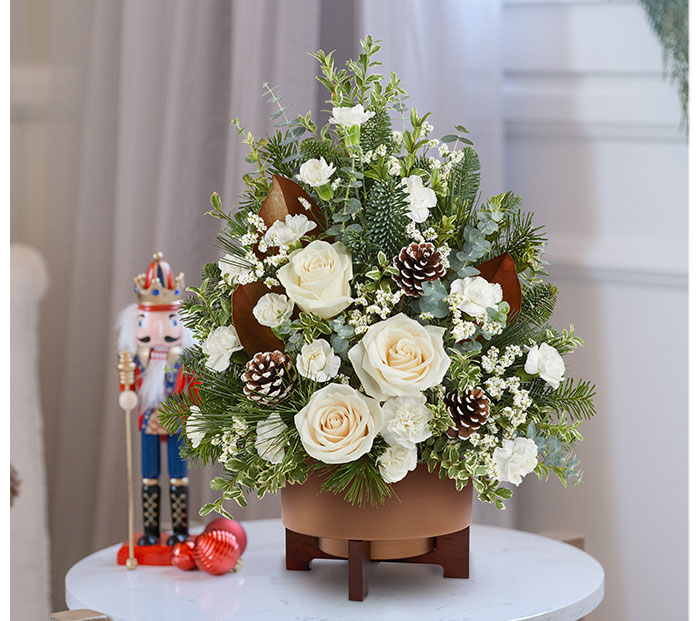 Teleflora's Alpine Snow Tree