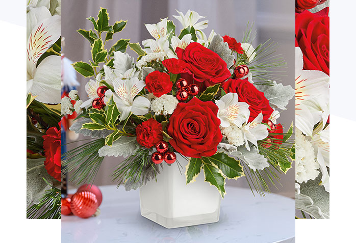 Teleflora's Festive Elegance Bouquet