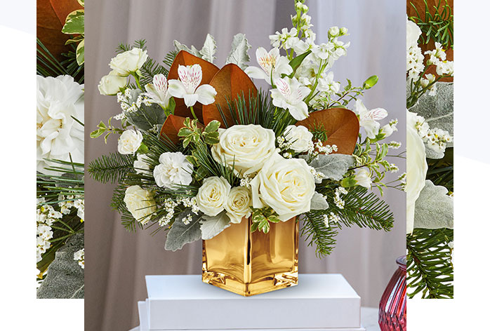 Teleflora's Golden Glitz Bouquet