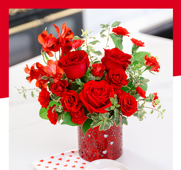 Teleflora's I Heart You Bouquet