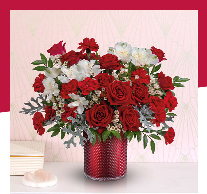 Teleflora's Heart Of Diamonds Bouquet