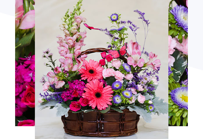 Country Basket Blooms