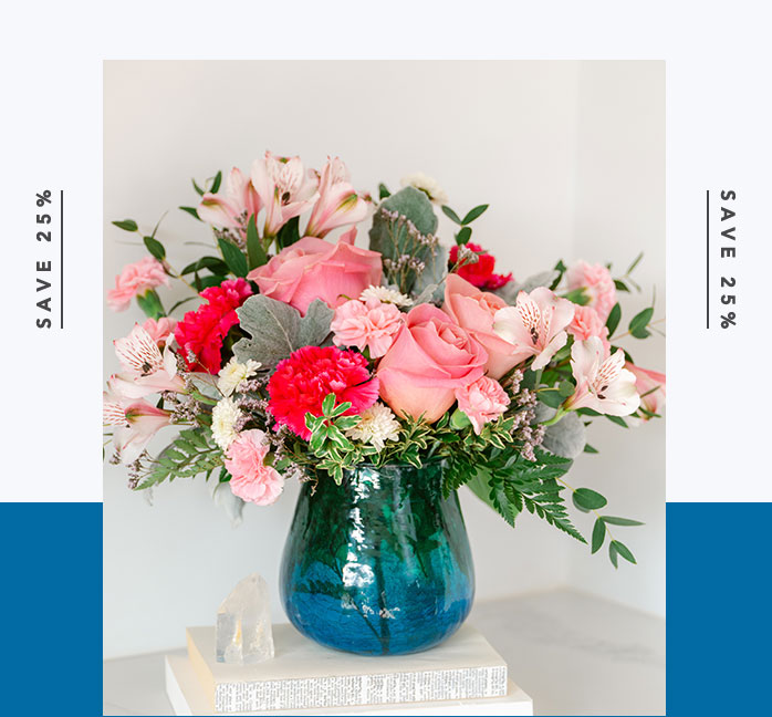 Teleflora's Blue Hues Bouquet