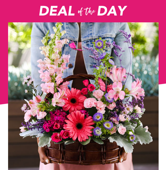 Country Basket Blooms