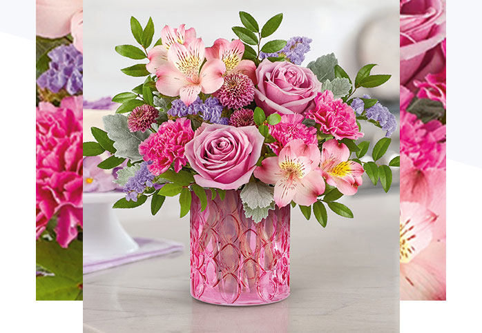 Teleflora’s Pink Rhapsody Bouquet