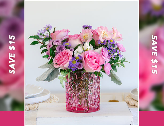 Teleflora's Haute Pink Bouquet