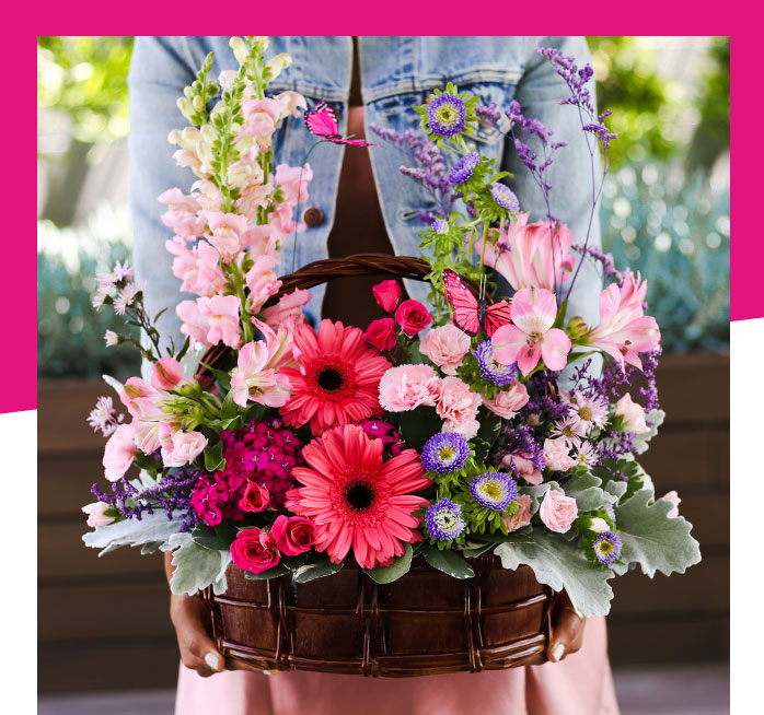 Country Basket Blooms