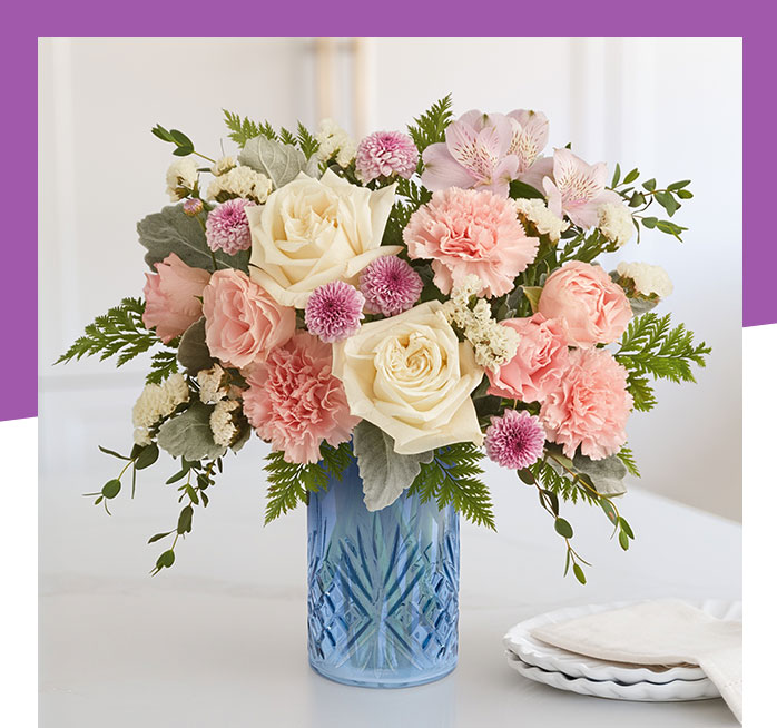 Teleflora’s Blue Belle Bouquet