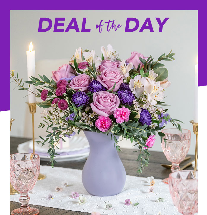 Teleflora's Prettiest Purple Bouquet