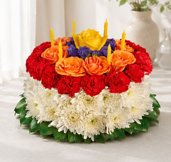 Your Wish Is Granted Birthday Cake Bouquet