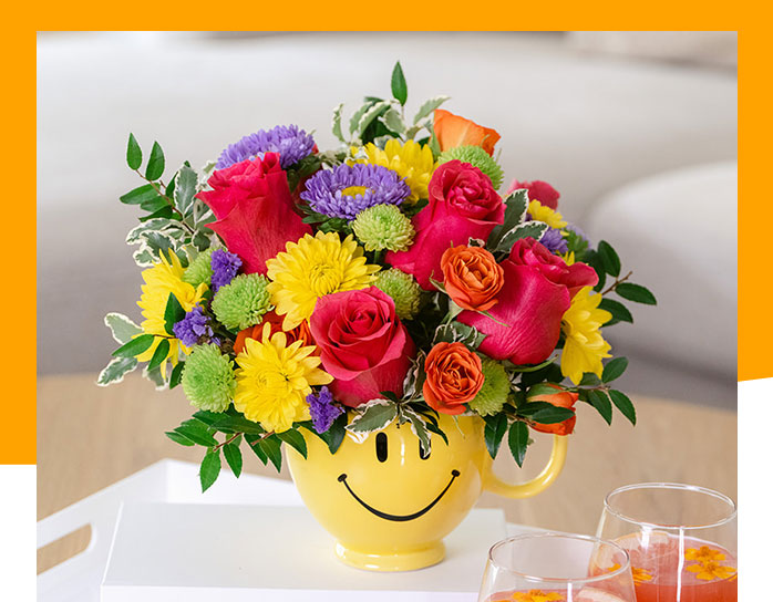 Teleflora's Choose Happy Bouquet
