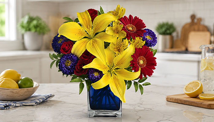 Teleflora's Blue Caribbean