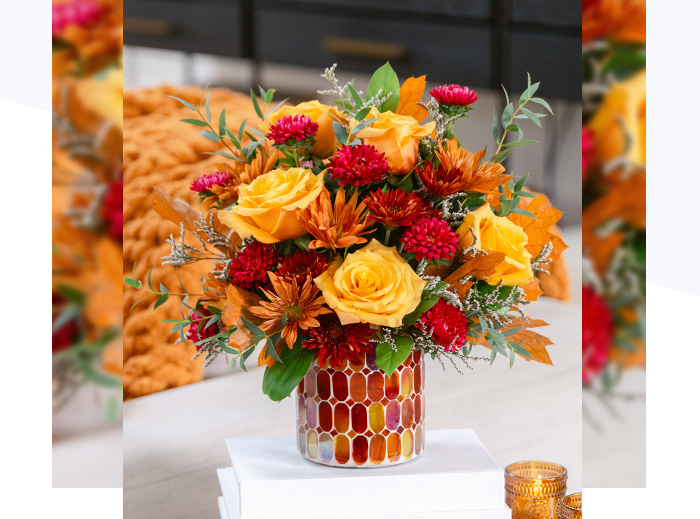 Teleflora's Autumn Aglow Bouquet