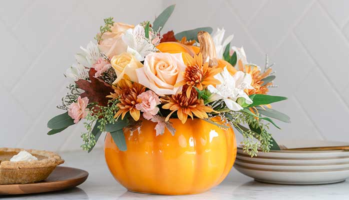 Teleflora's Hello Pumpkin Bouquet