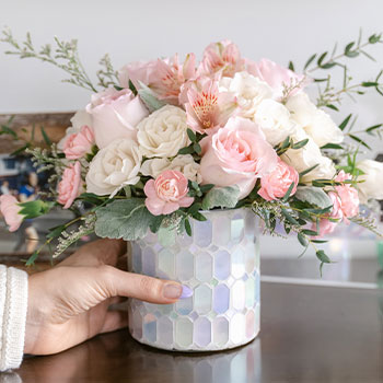 Teleflora's Rosy Skies Bouquet