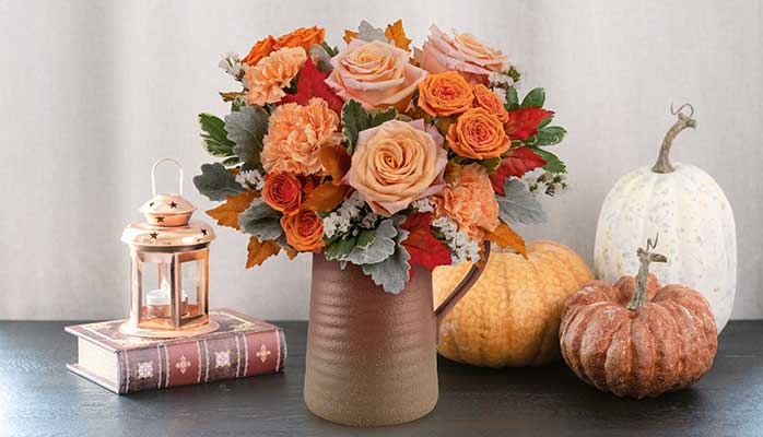 Teleflora's Cider & Clay Bouquet