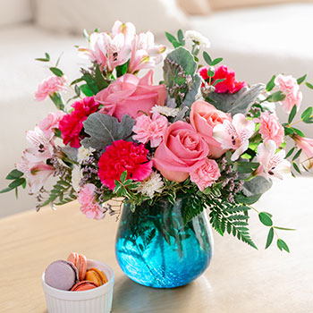 Teleflora's Blue Hues Bouquet