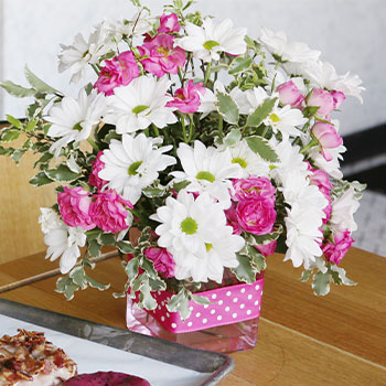 Teleflora's Polka Dots and Posies